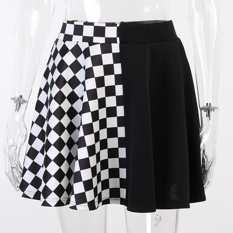 Y2k Harajuku Dark Skirt