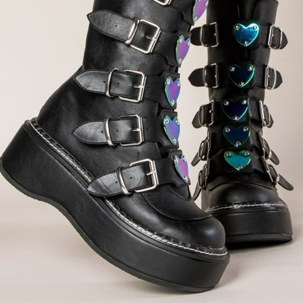Gothic Platform Boots