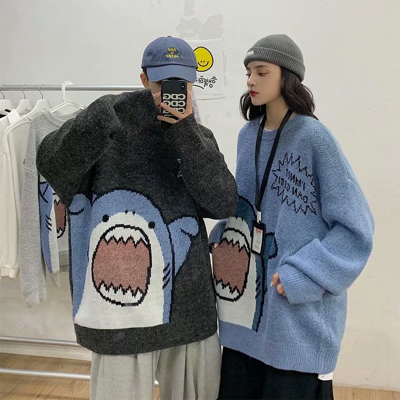 Kawaii Shark Sweater