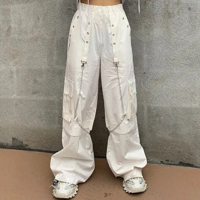 Harajuku Wide Cargo Pants