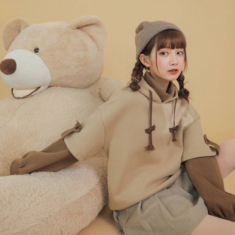 Harajuku Kawaii Bear Hoodie