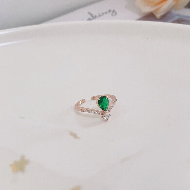 Heart & Flower Adjustable Rings