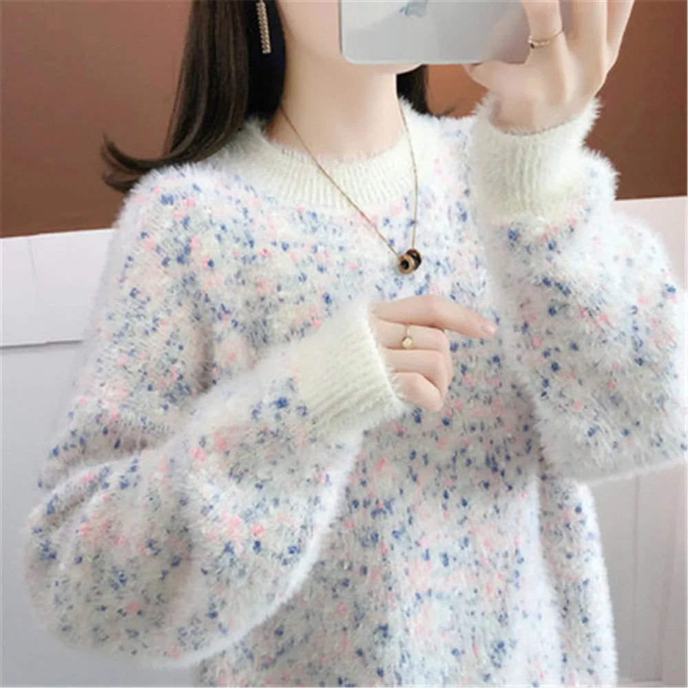 Kawaii Velvet Casual Sweater