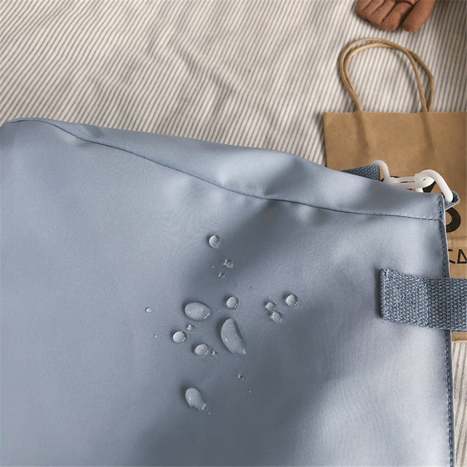 Nylon Patchwork Tote Bag