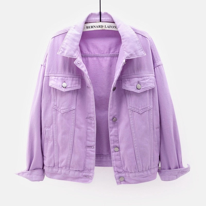 Pastel Denim Jacket