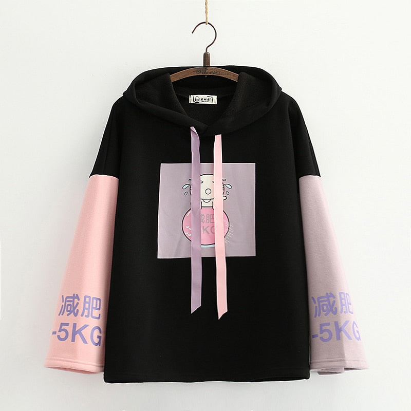 Cute Anime Cat Hoodie