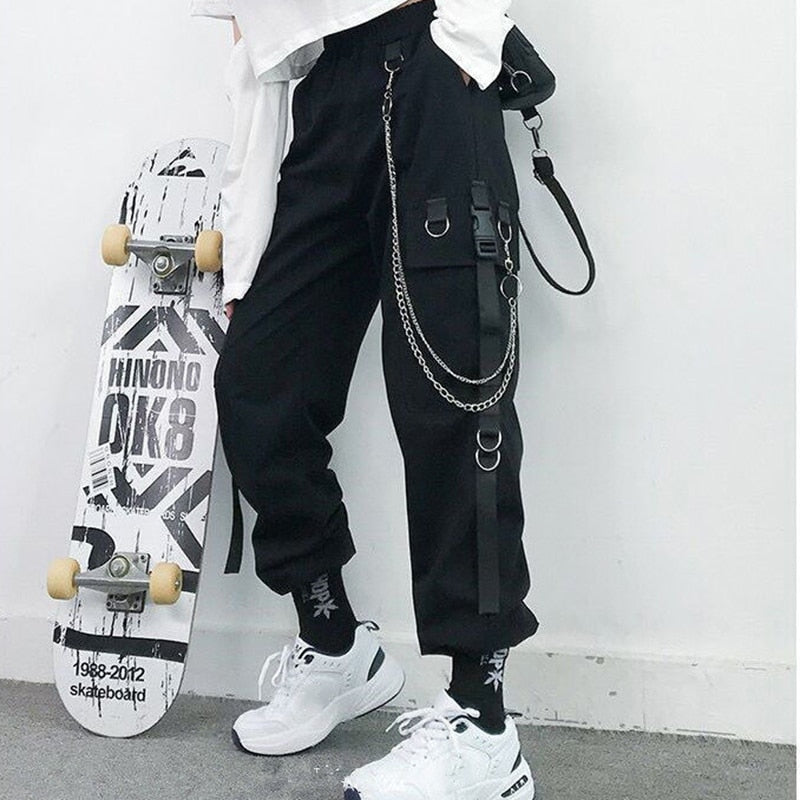 Black Cargo Pants