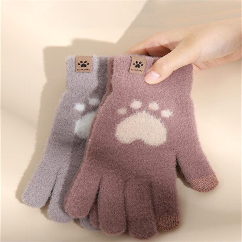 Kawaii Cat Paw Gloves