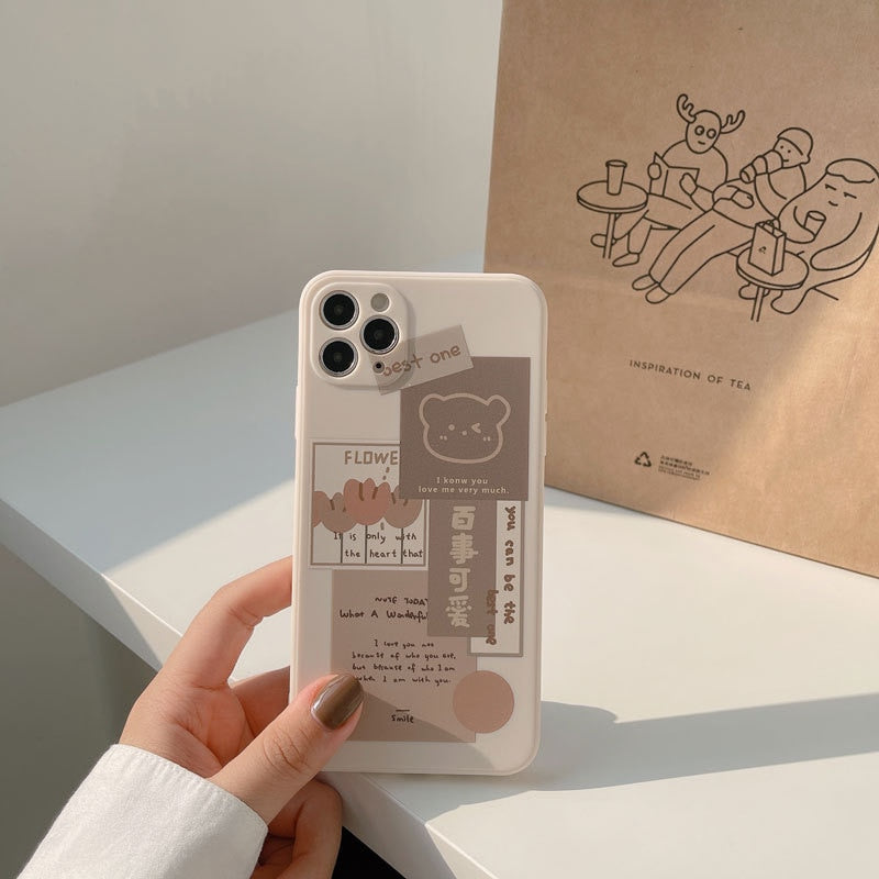 Chocolate Bear iPhone Case