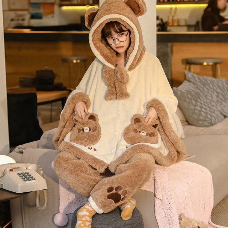 Japanese Kawaii Bear Pajamas