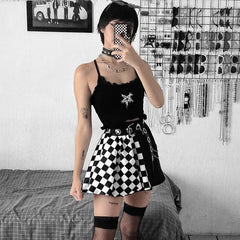 Y2k Harajuku Dark Skirt