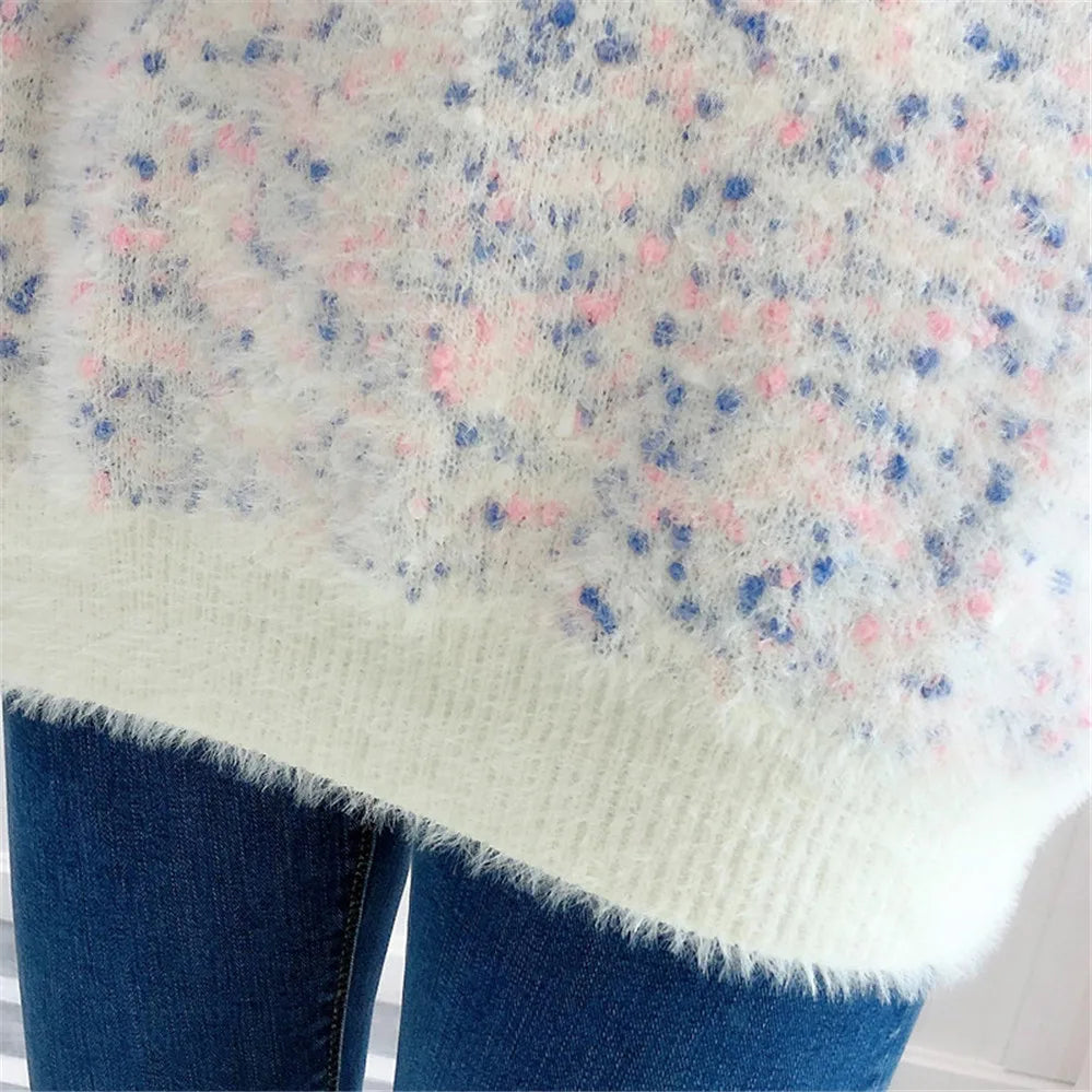 Kawaii Velvet Casual Sweater