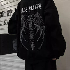 Gothic Oversized Hoodie