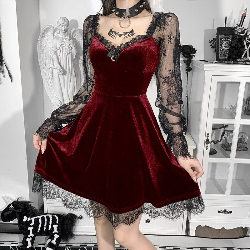 Vintage Gothic Dress