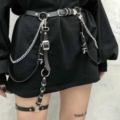 Punk Style Heart Belt