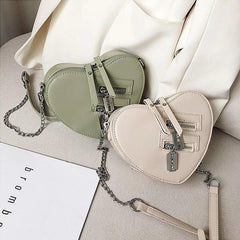 Heart Shape Crossbody Bag