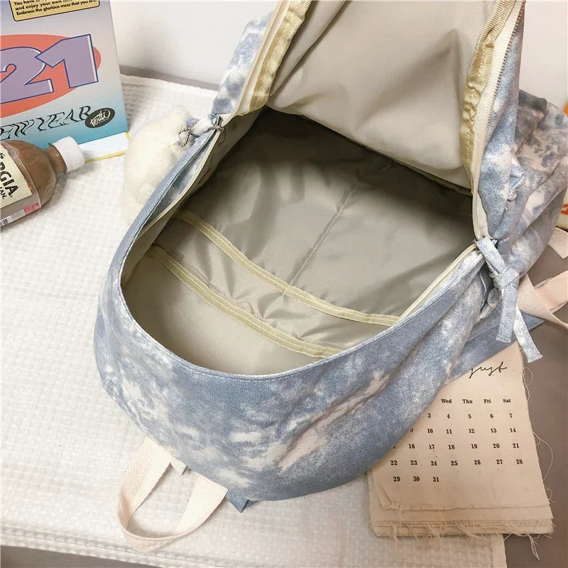 Pastel Dyed School Backpack