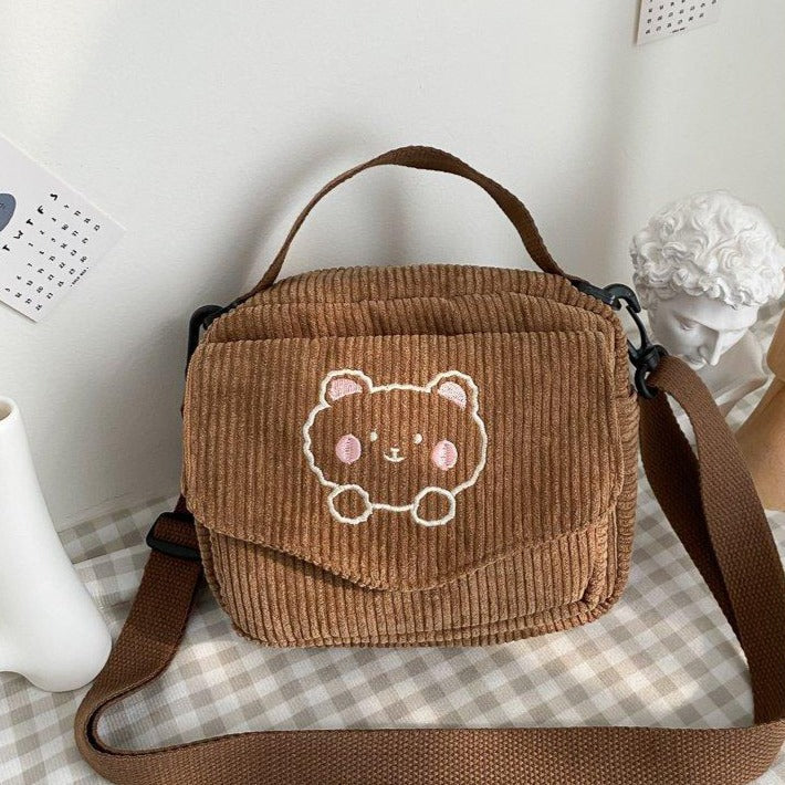 Kawaii Bear Messenger Bag