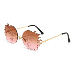 Polygonal Smiley Sunglasses