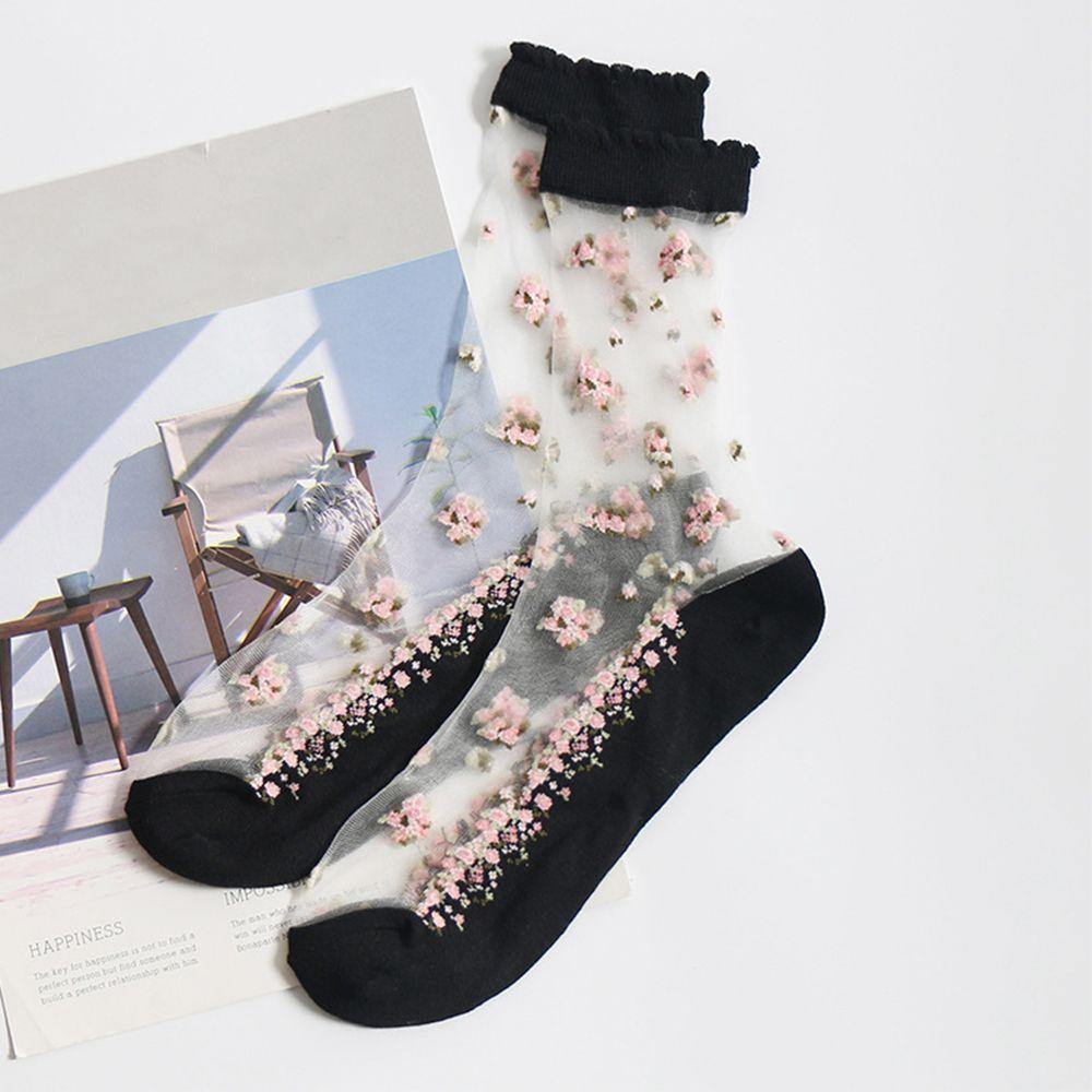 Ultrathin Lace Socks
