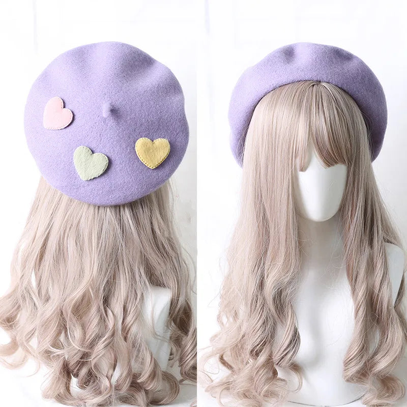 Kawaii Pastel Lolita Beret