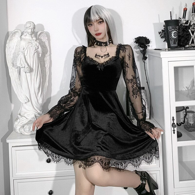 Vintage Gothic Dress