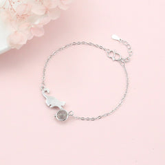 Crystal Cat Bracelet