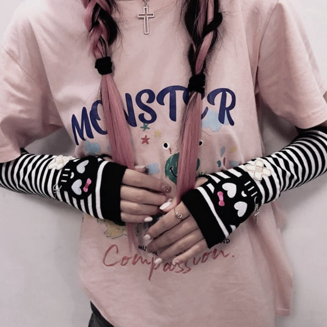 Harajuku Gothic Arm Warmers