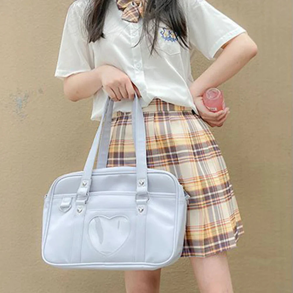 Japanese Heart Student Shoulder Bag