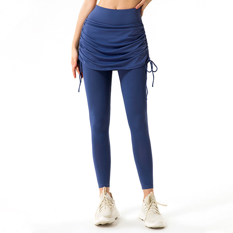 2 In 1 High Waist Tummy Control Women's Sports & Yoga Leggings