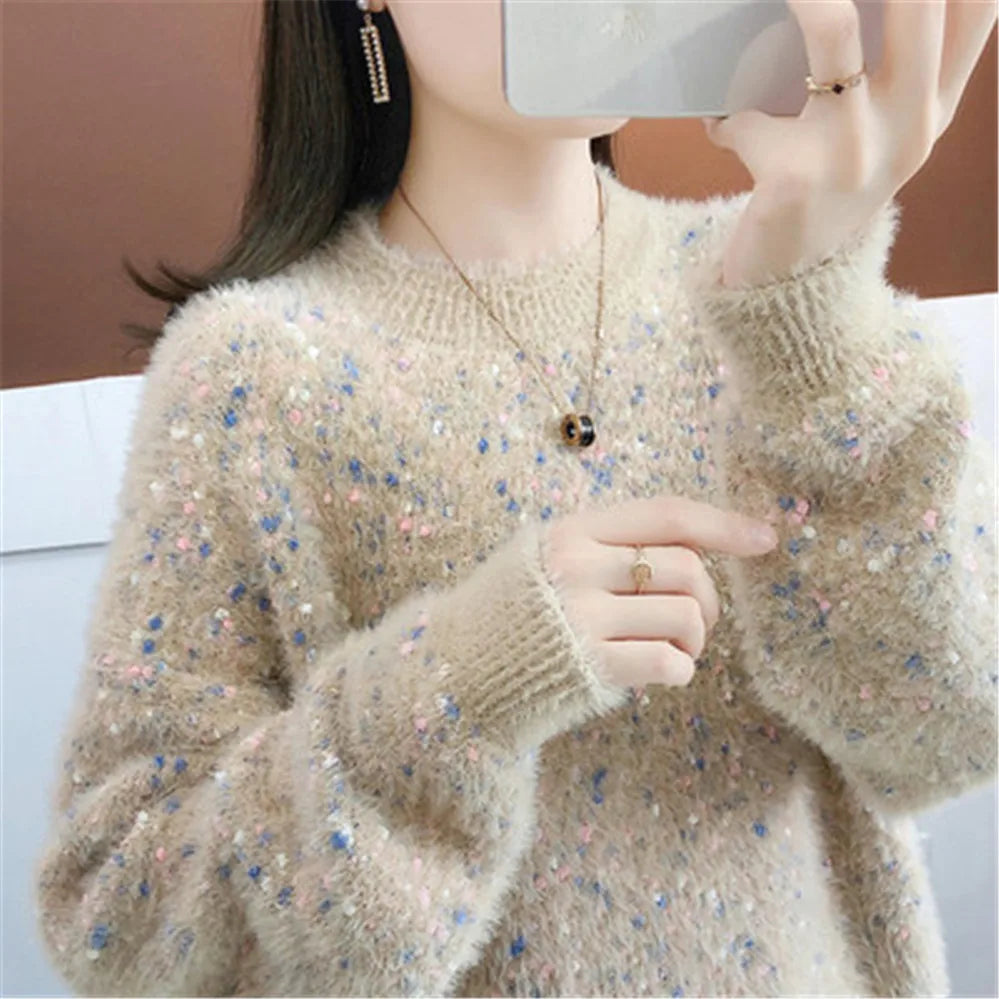 Kawaii Velvet Casual Sweater