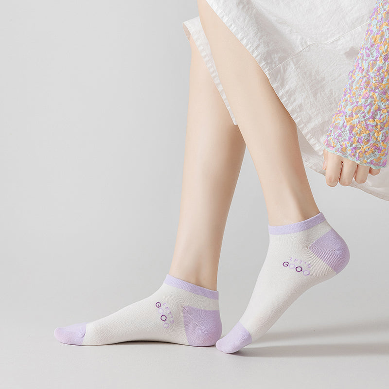 Ulzzang Girl Stars Planets Socks