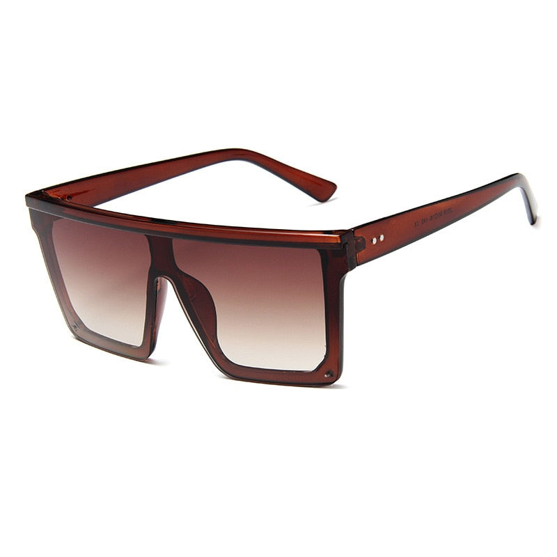Classic Square Mirror Coated Sunglasses