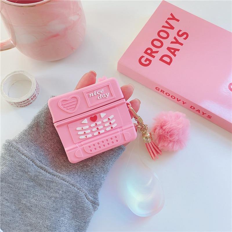 Retro Phone Case for Apple AirPods