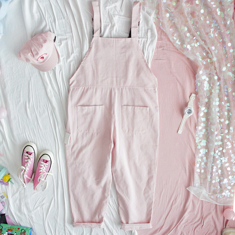 Cute Strawberry Overalls