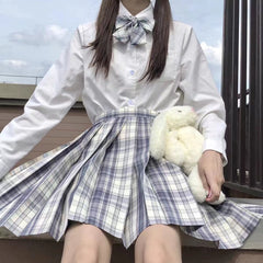 School Girl Uniform Pleated Skirt