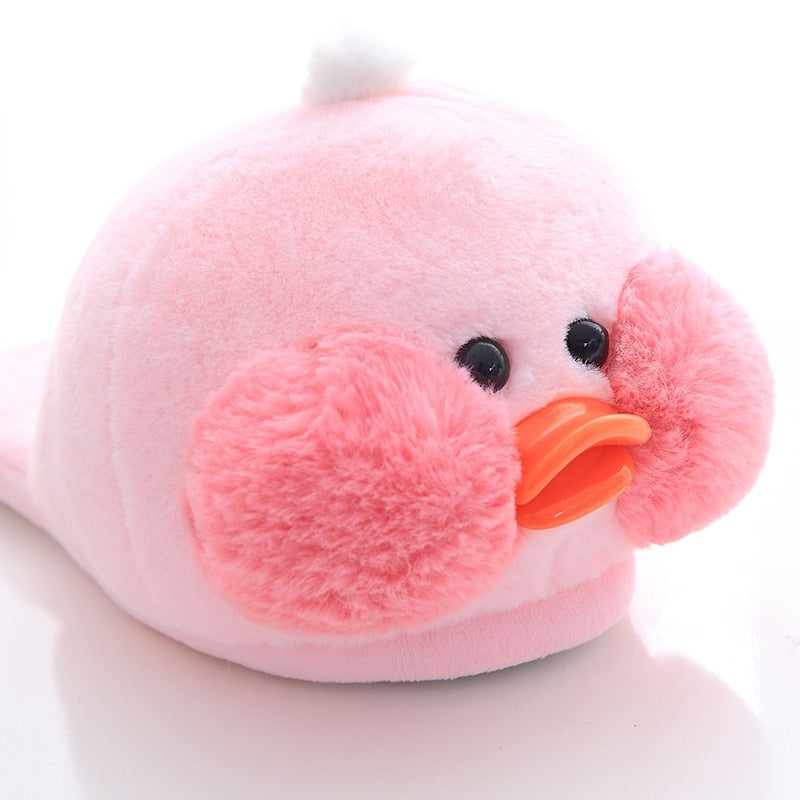 Kawaii Plush Ducks Slippers