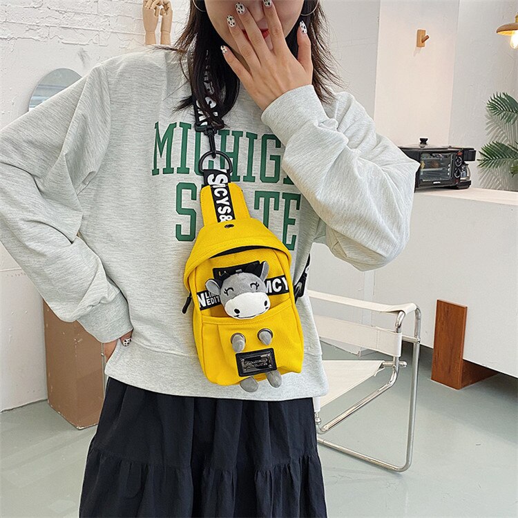 Kawaii Plush Toy Crossbody Bag