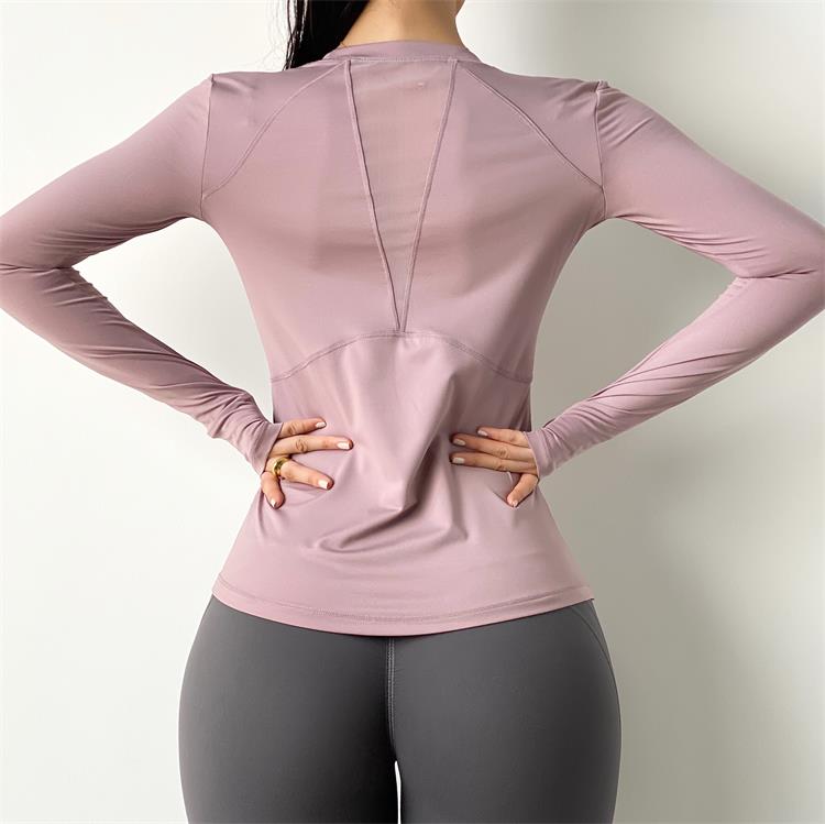 Patchwork Quick Dry Women' Yoga & Fitness T Shirt
