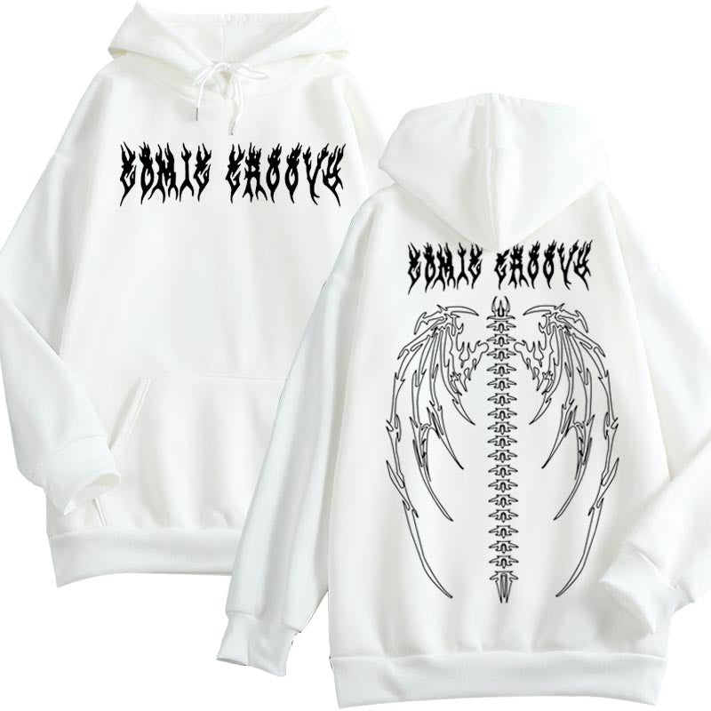 Gothic Oversized Hoodie