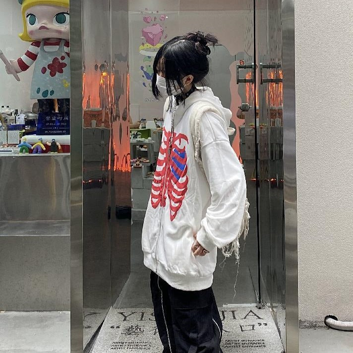 Y2k Aesthetic Harajuku Emo Hoodie
