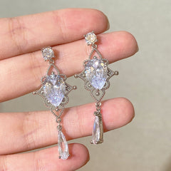 Crystal Drop Earrings