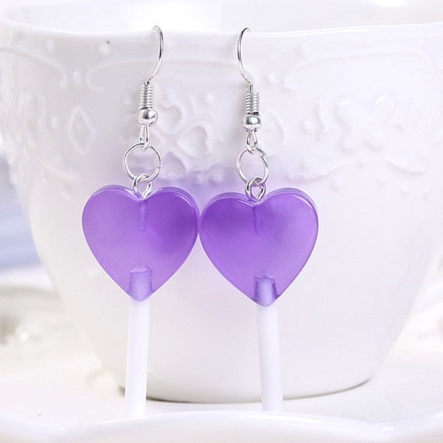 Candy Heart Earrings
