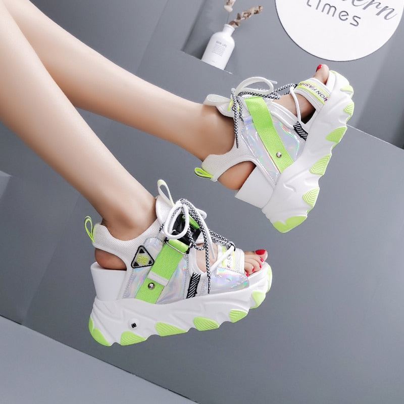 Harajuku Chunky Platform Sandals