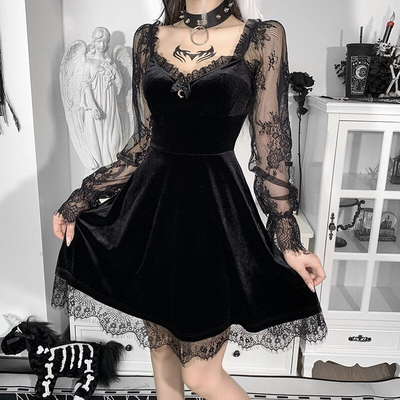 Vintage Gothic Dress