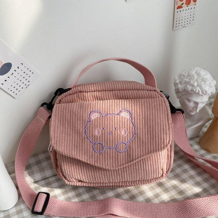 Kawaii Bear Messenger Bag
