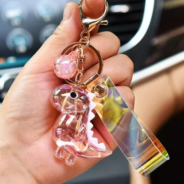 Cartoon Dinosaur Doll Keychain