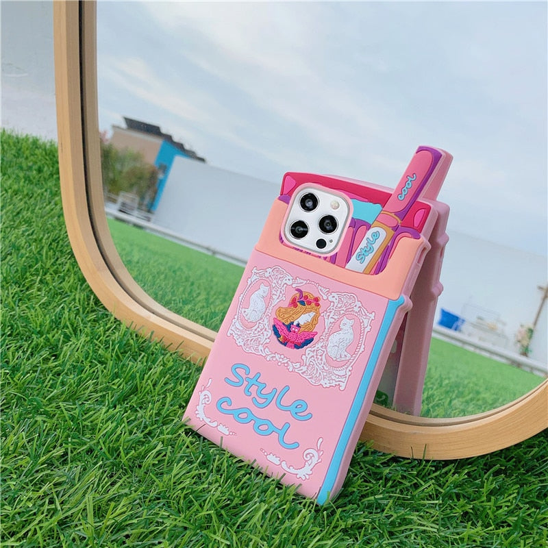Cartoon Cigarettes iPhone Case