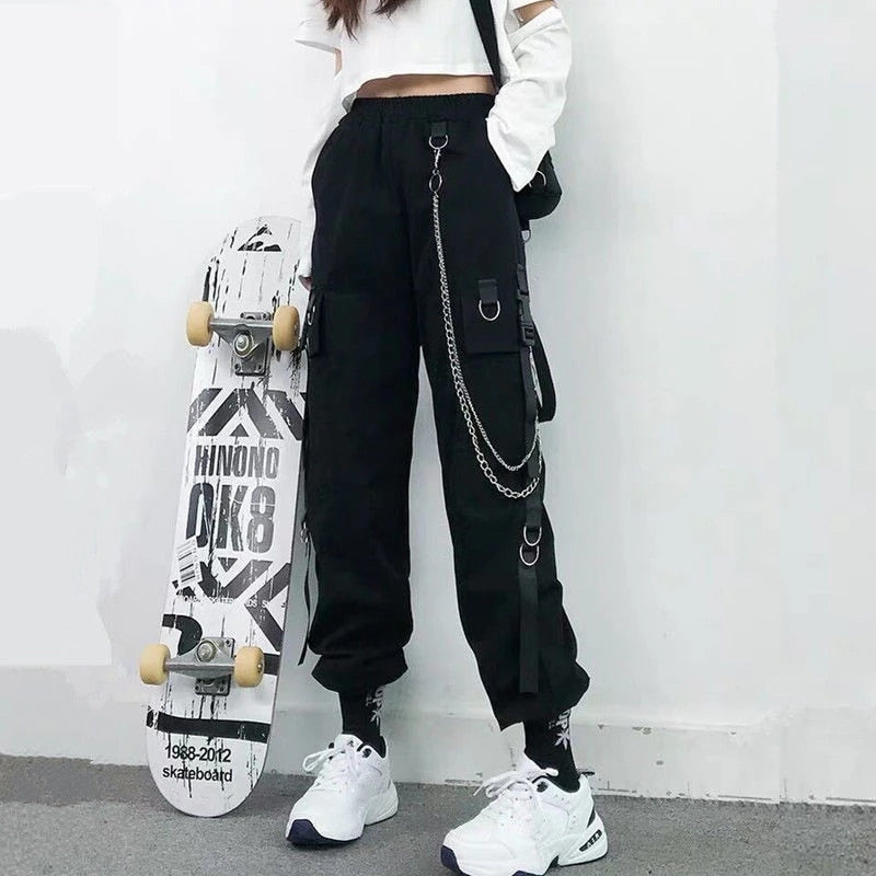 Black Cargo Pants