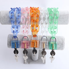 Harajuku Chain Lock Necklace